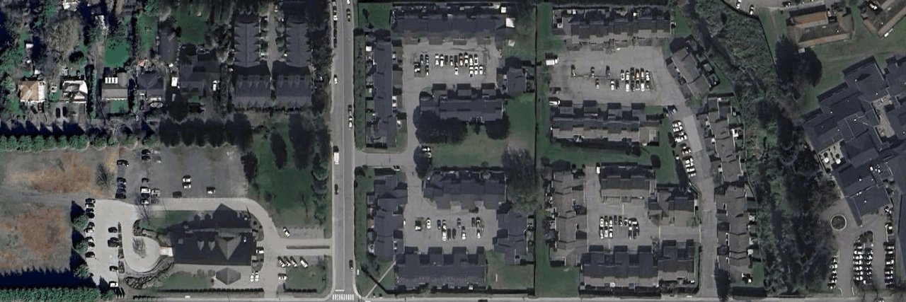 Chelsea Court aerial view