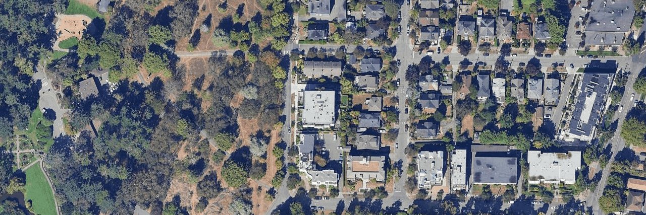 aerial view