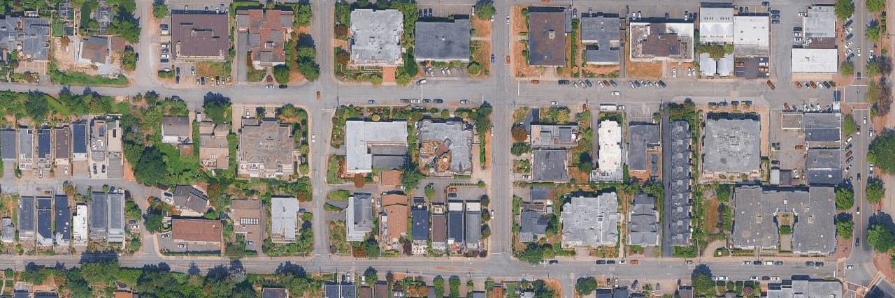 The Tiffany aerial view