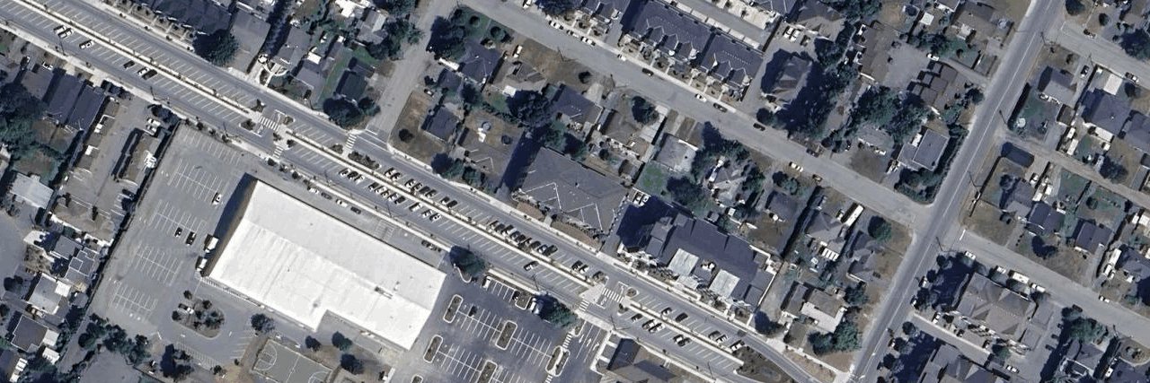 Spadina Place aerial view