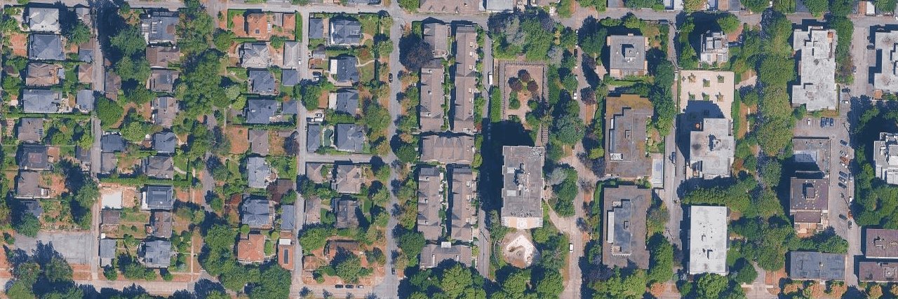 Larchwood aerial view