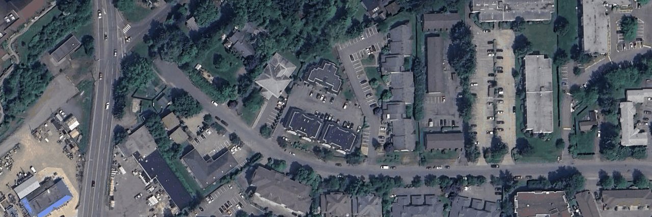 Poplar Place aerial view
