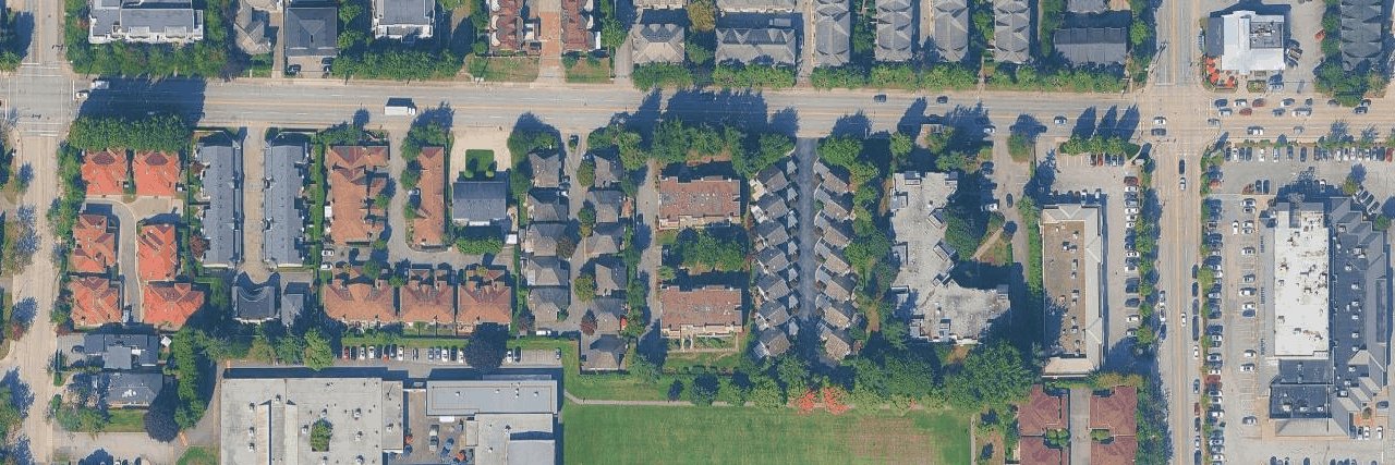 Richmond Terrace aerial view