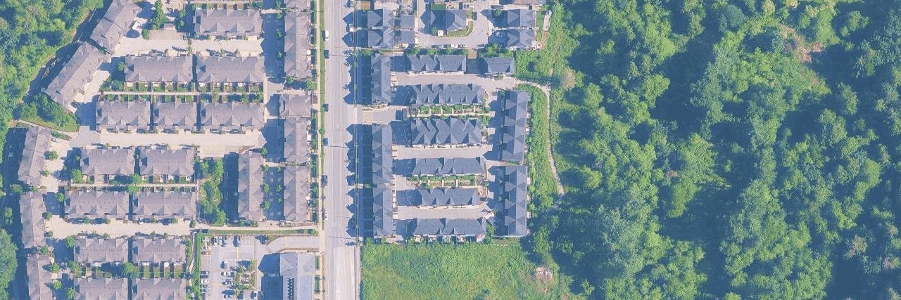 Willow & Oak aerial view
