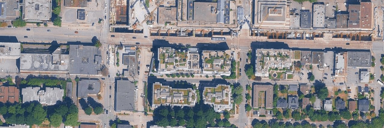 Pinnacle On Broadway aerial view