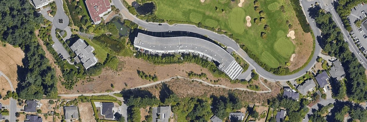 The Wave aerial view