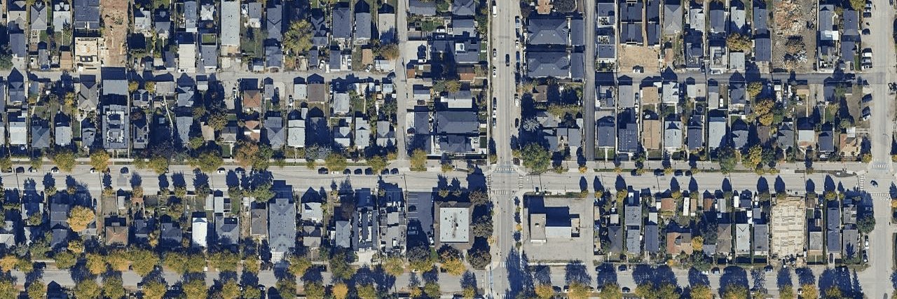 aerial view