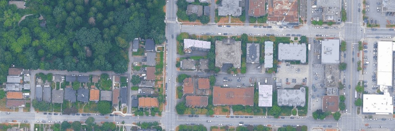 aerial view