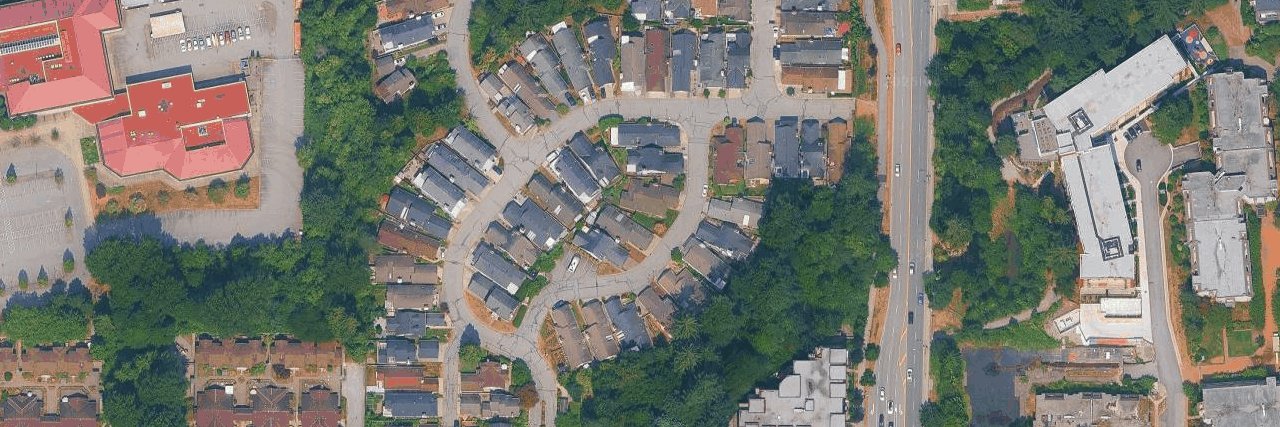 Boston Meadow aerial view