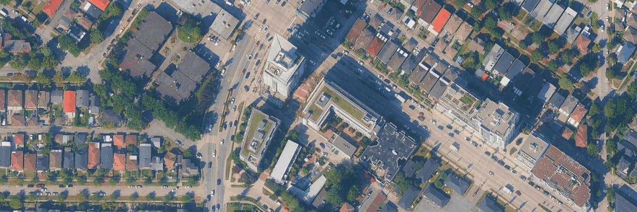 2300 Kingsway aerial view