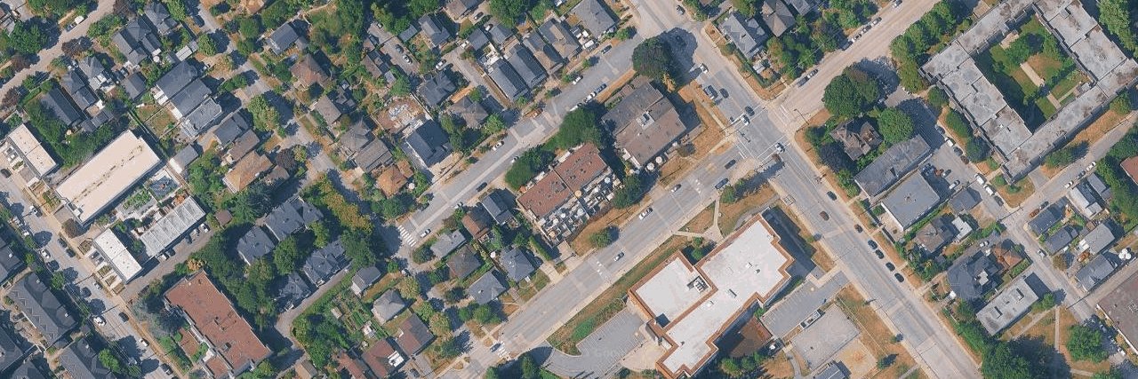 Hawthorne Place aerial view