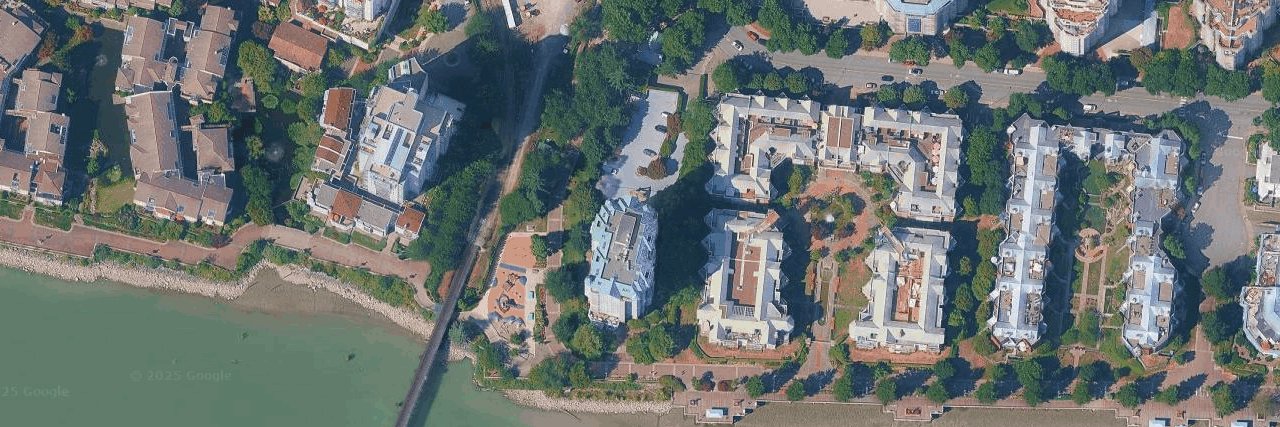 The Promenade aerial view