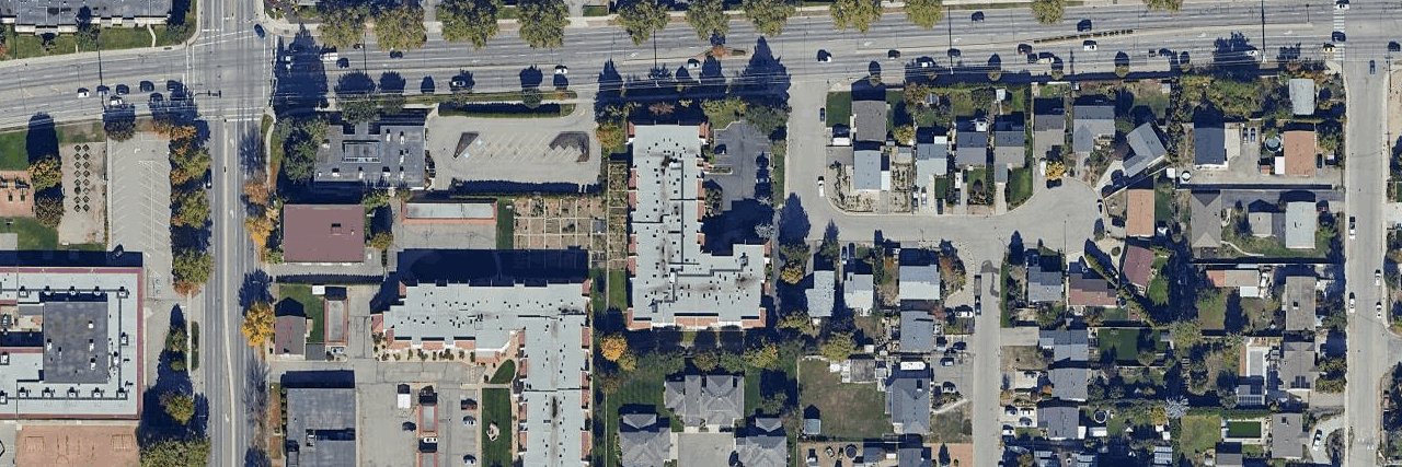 aerial view