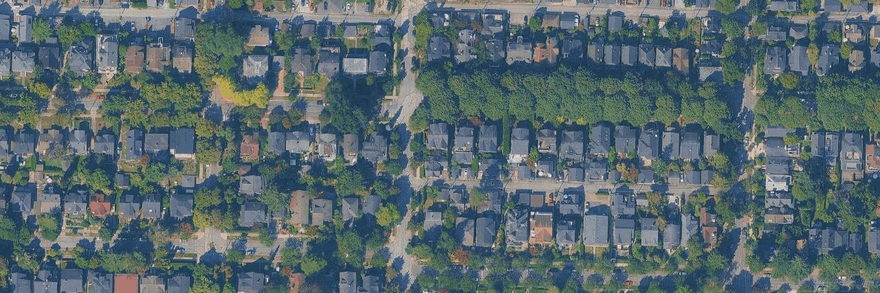 Columbia House aerial view