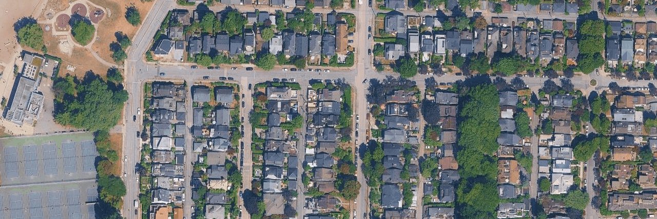 Kit Point House aerial view