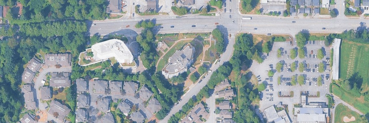 Roche Point Tower aerial view