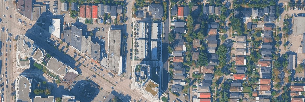 Format aerial view