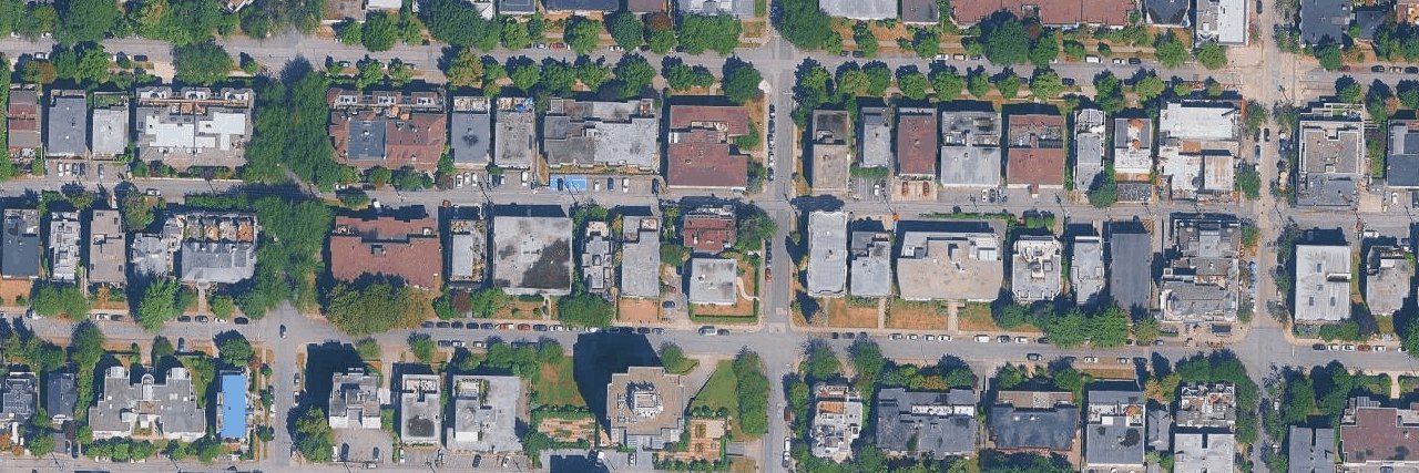 Vine Gardens aerial view