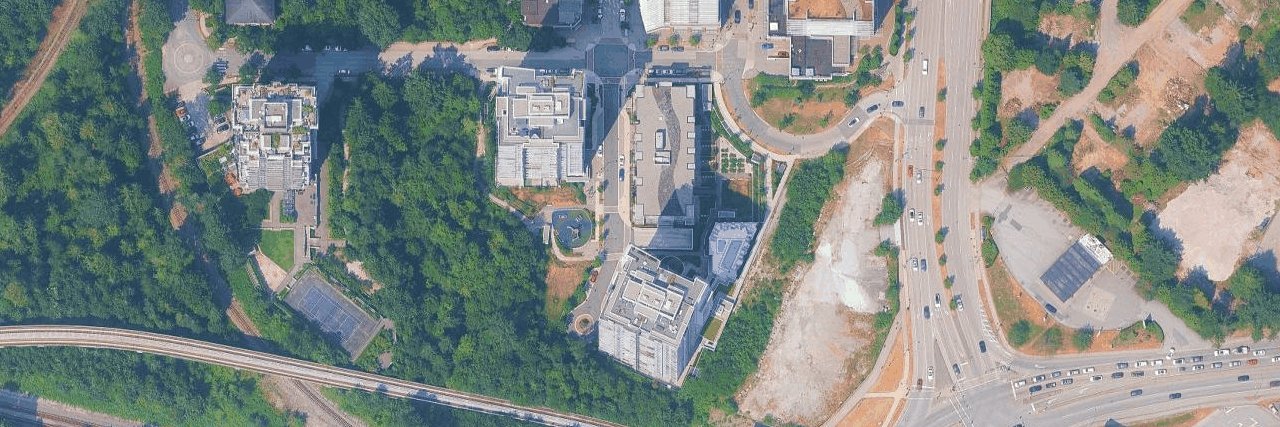 The Grande aerial view