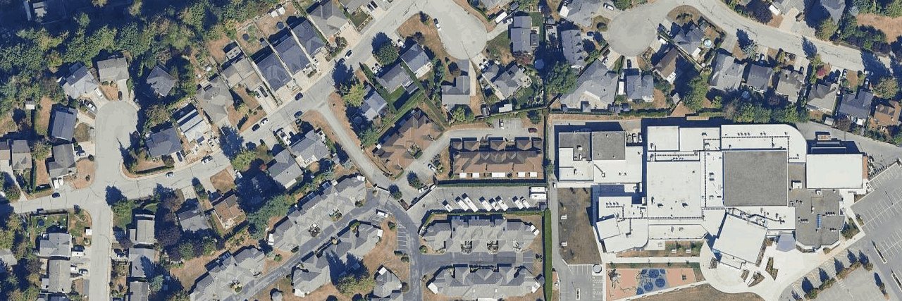 Rose Garden aerial view