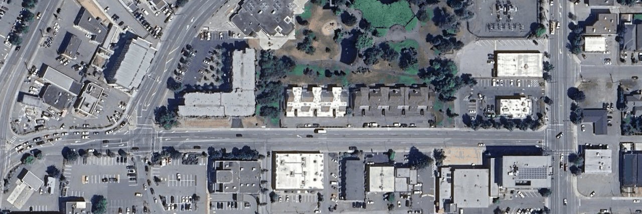 Salish Court aerial view