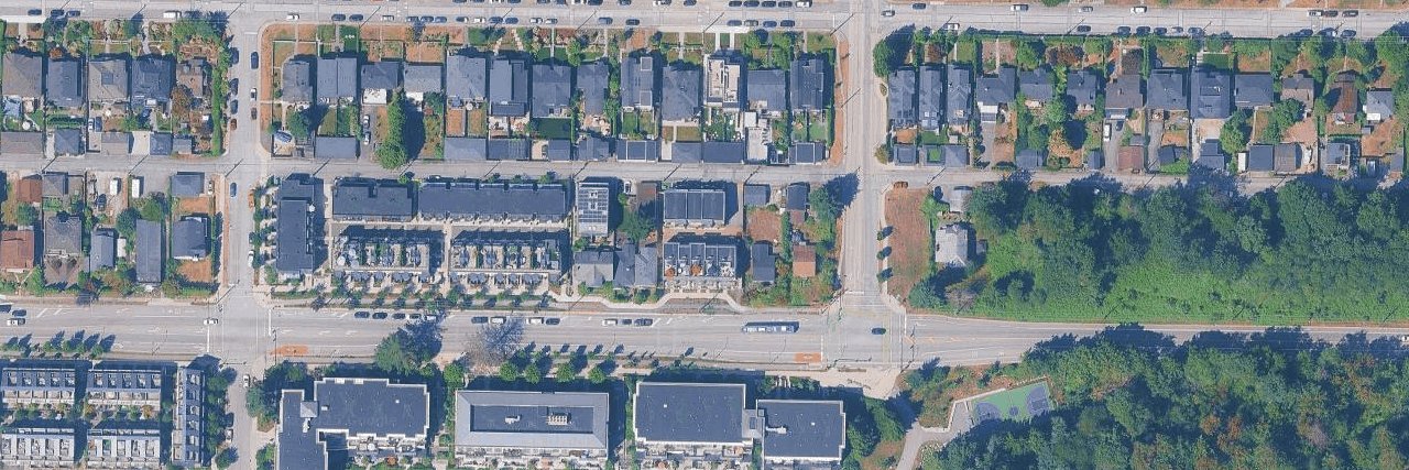 Third Street aerial view