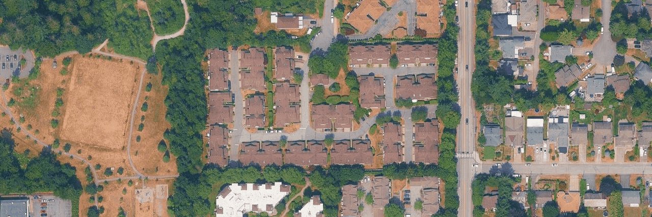 Chestnut Lane aerial view