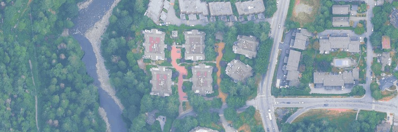 The Capilano Estate aerial view