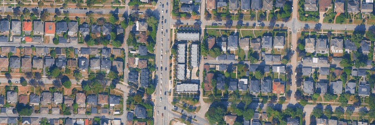Granville & 59th aerial view