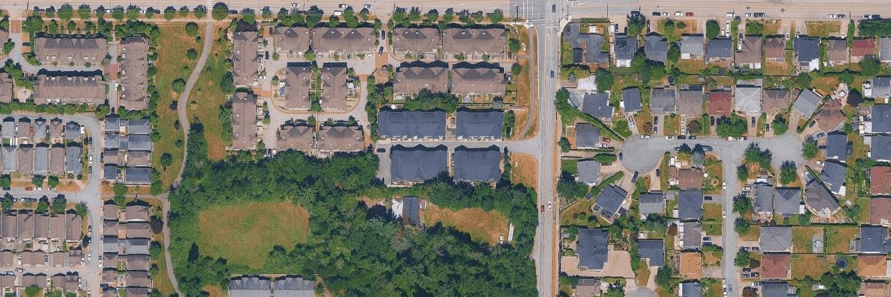 Clayton Creek aerial view