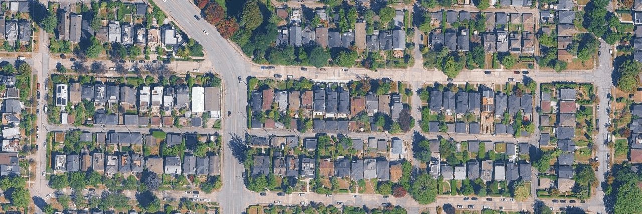 Kits Heights aerial view