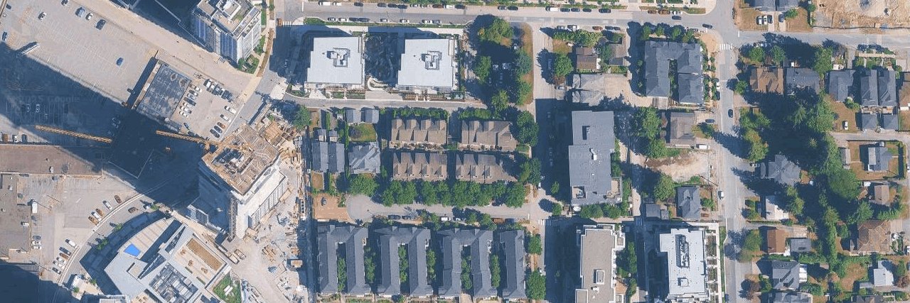 Evergreen aerial view