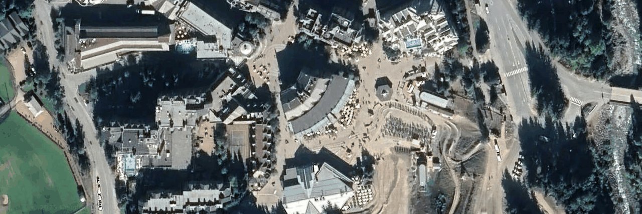 Carleton Lodge aerial view
