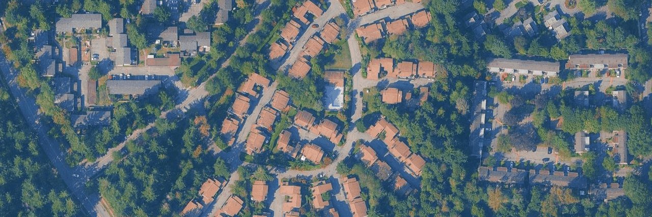 Park Lane aerial view