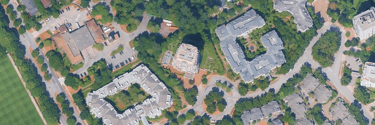 The Chatham aerial view