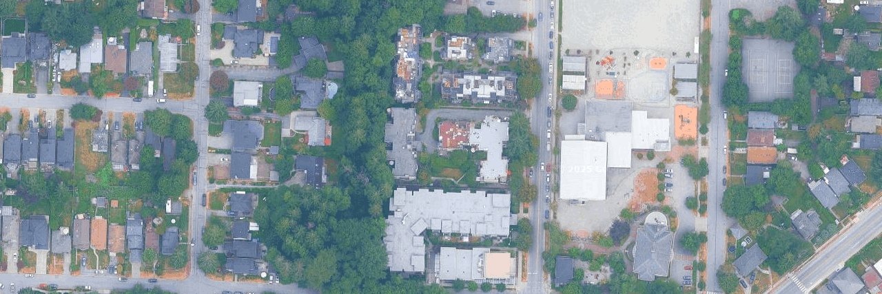 Hastings Manor aerial view