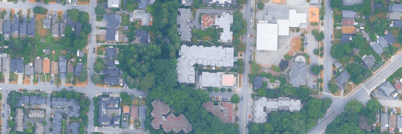Mill House aerial view