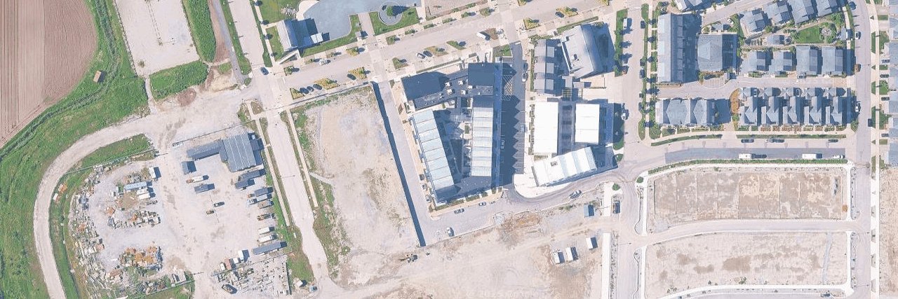 The Granery aerial view