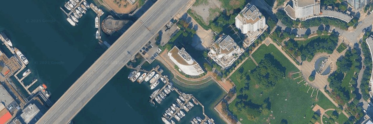 Silversea aerial view