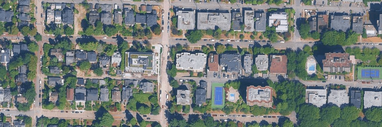 Trinity Place aerial view