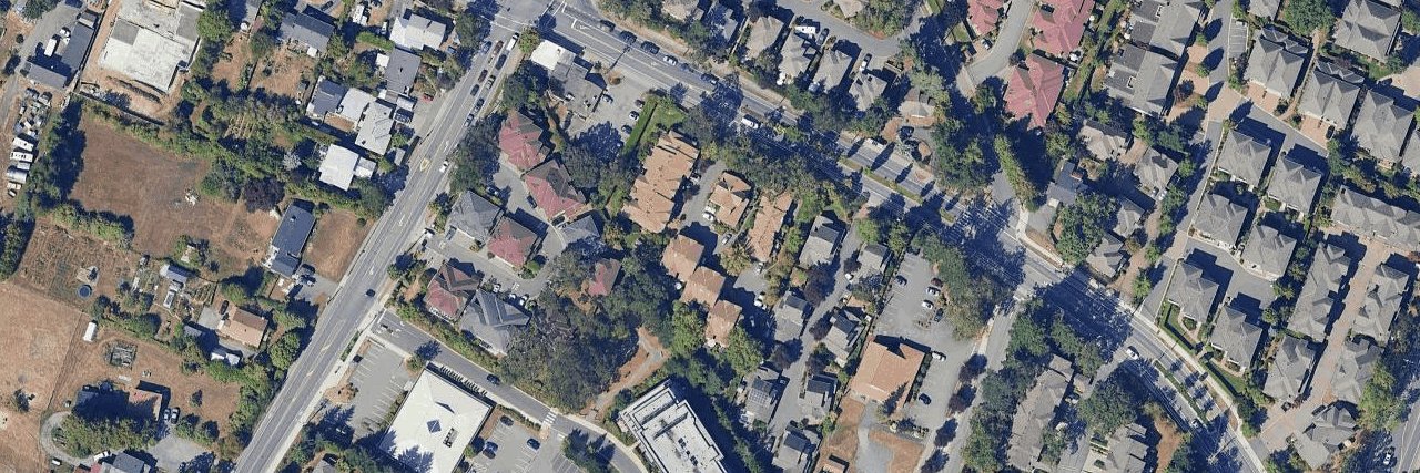 West Oaks aerial view