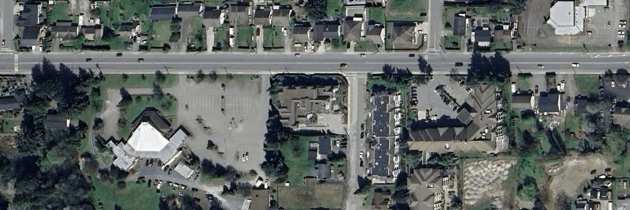 Caroline Villa aerial view