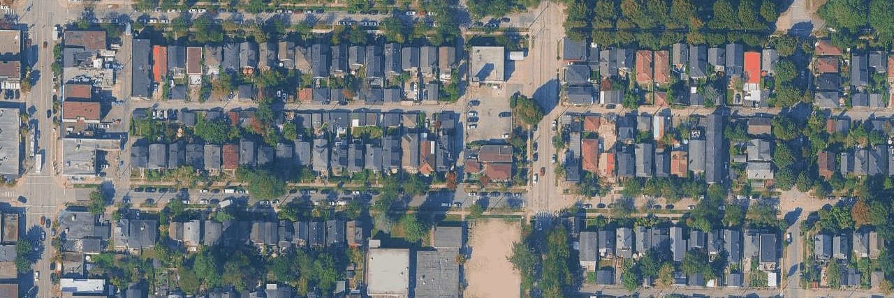 aerial view