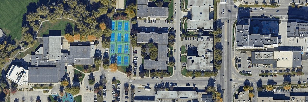 aerial view