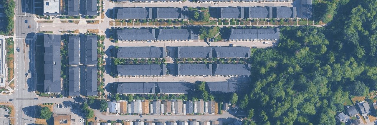 Bear Creek Green Timbers aerial view