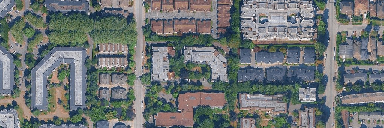 Ashford Place aerial view