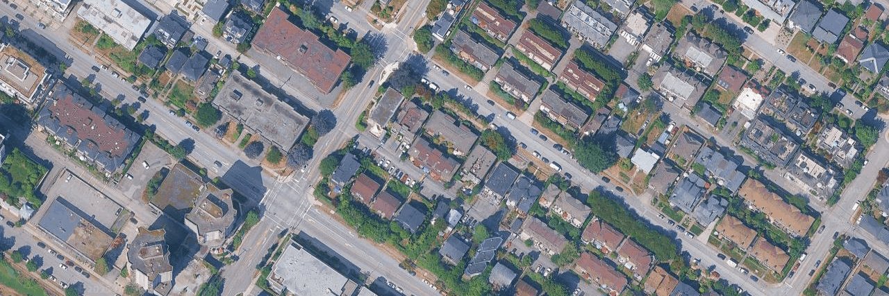 Orchard Terrace aerial view
