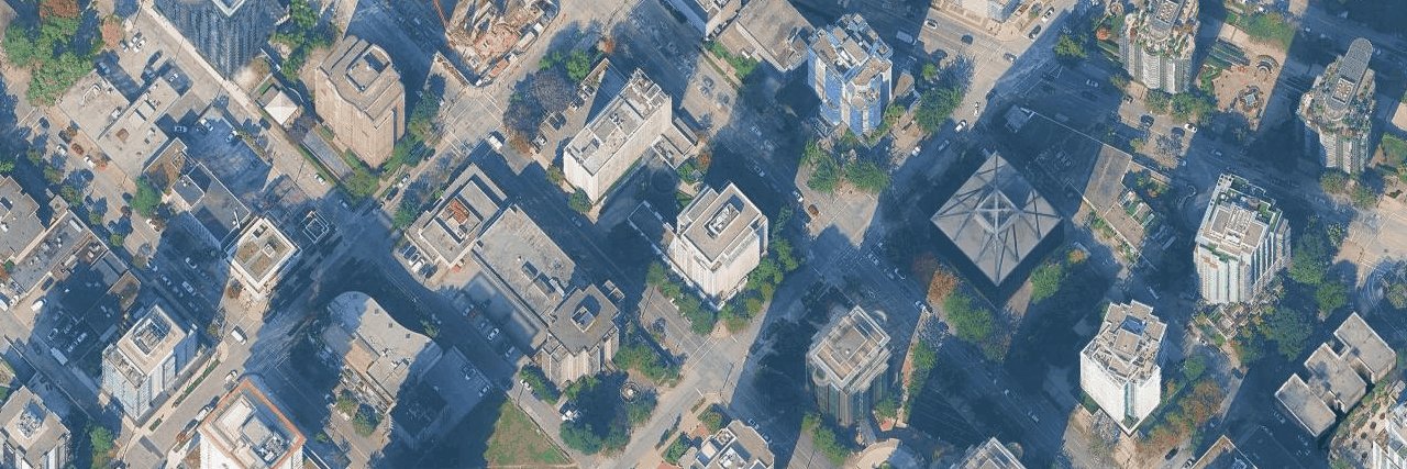The George aerial view