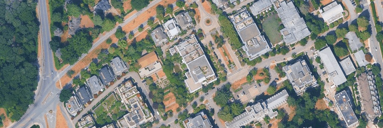 Chancellor House aerial view