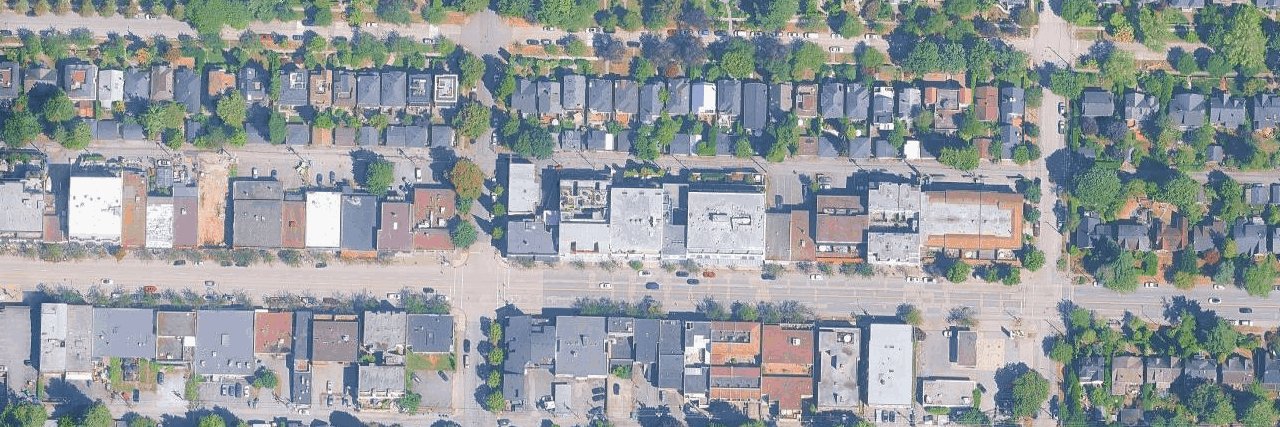 The Varsity aerial view